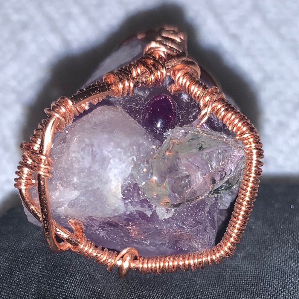 Amethyst pendant (SOLD) - Picture 5 of 5